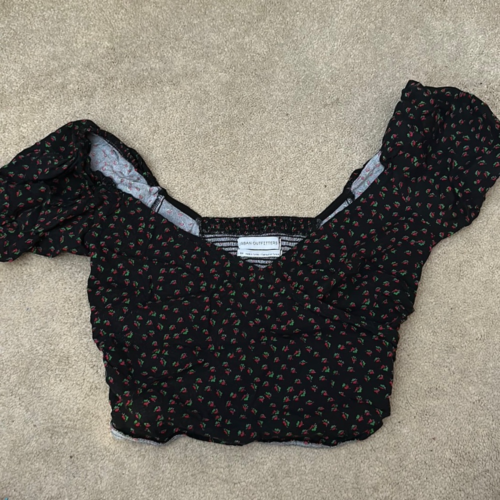 urban outfitters cherry top
